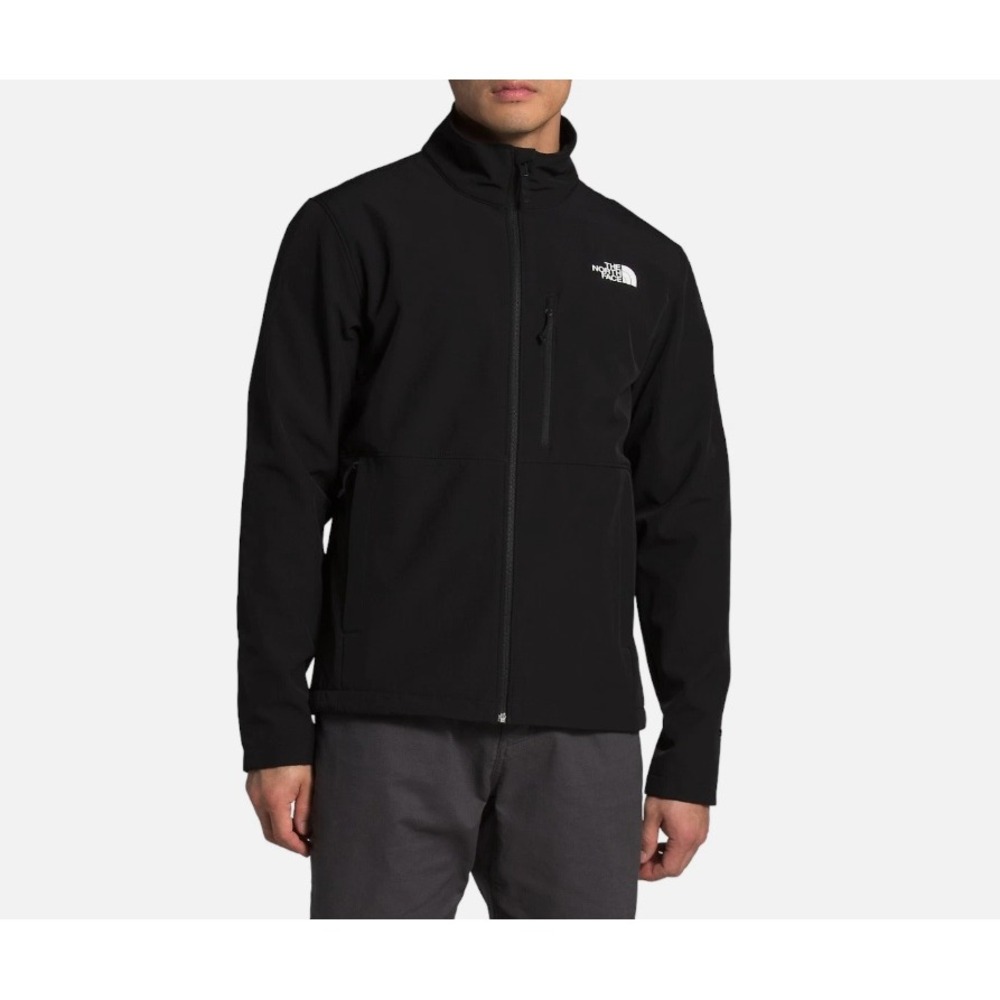 The North Face Apex Bionic Softshell Jacket WindWall Technology Black Large